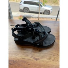 Chaco Kids Z1 Ecotread Blue Grey Patterned Sport Sandals Size 3 Big Kid