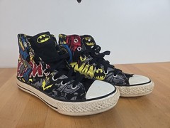 Batman Converse Chuck Taylor All Star Hi Top Sneakers DC Comics Kids 3