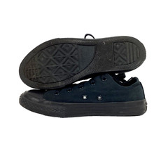 Converse Chuck Taylor All-Star Ox – Kids‘ Sz 2 – Black Low Skate Shoes – 314786F