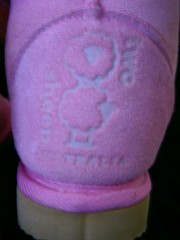 Two Sheep Travel Australian Genuine Sheepskin Classic Boots Pink 12 Size NEW