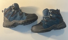 LL Bean Tek 2.5 Hiking Waterproof Trail Hiking Boots Blue Kids Size 4