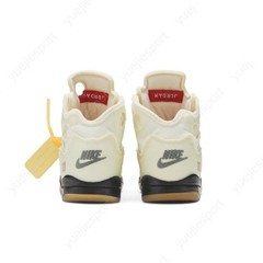 Off White X Air Jordan 5 Retro Sp Ps Sail CV4827-100