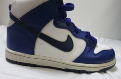 Nike Dunk High PS Size 2Y Electro Purple Navy White Sneakers Shoes DH9753-100