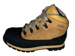 Timberland Youth Euro Hiker Shell toe Boot Wheat Nubuck Boot TB-OA1KYY-231