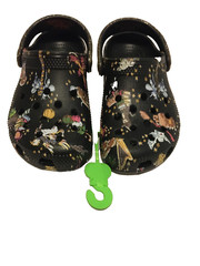 Vera Bradley Harry Potter FRIENDS AT HOGWARTS FLORAL Crocs Kids Size C 11 NEW