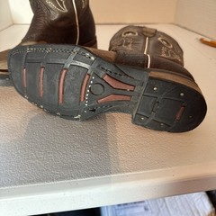 Red Hawk Boot Co. Brown &tanWestern Boots Kids Size 21 14