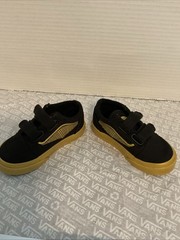 Vans X Harry Potter Old Skool V Golden Snitch Us Toddler 6.5 Shoe