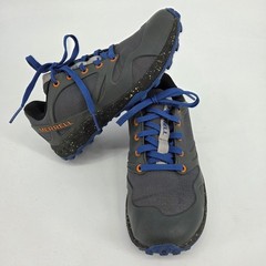 Merrell Kids Nova 2 Grey Blue Orange Trail Running Shoes MK262591 Size 1M