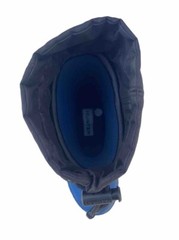 Hunter Original Boots Matte Blue Kids US 12G/11B With Gaiters And Bungee Tie