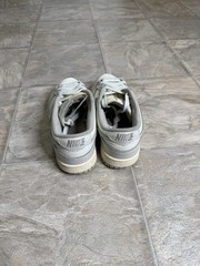 Nike Dunk Low Sail Light Bone GS Shoe Size 5.5Y Gray DD1503-107 Preowned