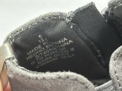 Old Navy Gray Suede Bootie Ankle Boots Kids Size 12 Zip Casual Fall Winter
