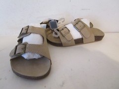OshKosh B’Gosh Bruno Toddler Unisex Ankle Strap Open Toe Sandals Tan Size 9