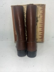 New Children’s Brown Rodeo Cowboy Boots. 11.5 11 1/2 D. 24-84