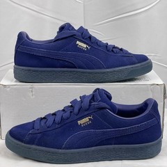 Puma Childs Blue Classic Suede Sneakers Shoes – 5C