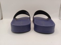 NEW Palm Angels Kids Logo Pool Slides – Navy Blue/ White Size 12K