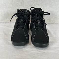 Jordan True Flight Black Grey White High Top Basketball Sneakers Youth 2