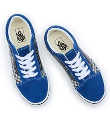 VANS FLAME OLD SKOOL CHECKERBOARD REFLECTIVE SIZE 5Y/6.5W NWB RARE (VN0A4UHZ7WM)