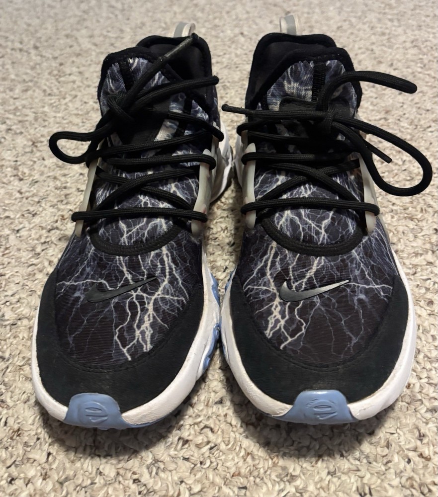 Nike React Presto Trouble at Home Sneakers US Size 6.5Y Lightning