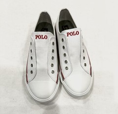POLO RALPH LAUREN, RALLYE RF101509 JUNIOR SNEAKERS, JUNIOR SIZE 7= WOMEN’S 8.5