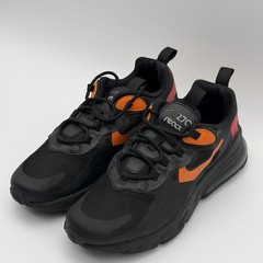 Nike Air Max 270 React Magma Lava Black Red Orange CV9638-001 Youth Size 6Y 7.5W