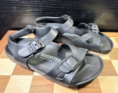 Birkenstock Rio Essentials EVA Kids Sandals Black Size C13 Waterproof Dual Strap