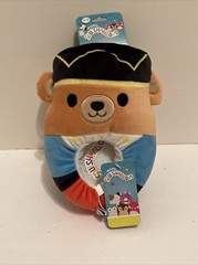 Squishmallow Nutcracker Bear Holiday Slippers Kids Size 11-12 NEW Christmas A32