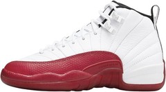 Big Kid’s Jordan 12 Retro „Cherry“ White/Black-Varsity Red (153265 116) – 4