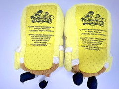 SpongeBob SquarePants Kids Plush Slippers Sz XS 11-12 NEW VINTAGE RARE 2006
