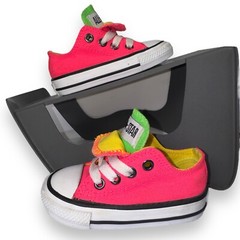 Converse Chuck Taylor All Star Ox Low Double Tongue „Neon“ 714130F Infant 4