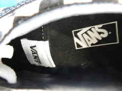Vans Off The Wall Black & White Checker Skater Sneakers Size 5 Youth Unisex EC