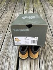 TIMBERLAND Wheat Nubuck 6in Field Boots Size 2.5 NEW NIB