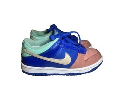 Size 4.5y(6wmns)Nike Dunk Low Retro TD Salmon Toe Hyper Royal Sandrift Pre-owned