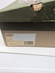 Keen Knotch Peak Sneaker Grey/Orange Youth 6