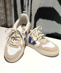 VEJA Kid’s Childrens V-10 ChromeFree White Sneakers $185 Boys Girls US3 Near New