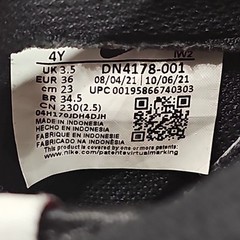NBA x NIKE AIR FORCE 1 LV8 EMB GS) (DN4178 001) Size 4Y (Women’s 5.5) EUC