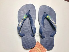 Havaianas Brasil Logo Flip Flop Toddler/Little Kid size 7-13 US