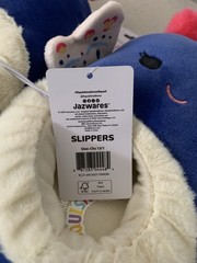 Squishmallows Luya the Blue Moth Slippers Child Size 13/1- New with Tag!