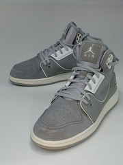 Nike Jordan 1 Flight 2 Sneakers 631784-014 Gray Youth Size 7Y