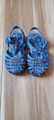 Mini Melissa x Disney Mickey & Friends Blue Jelly Closed-Toe Sandals US 6