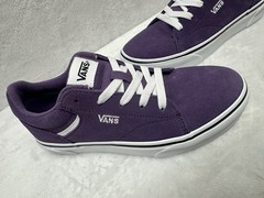 VANS Seldan Platform Grape Jam Suede Canvas Kids Youth Size 3 New