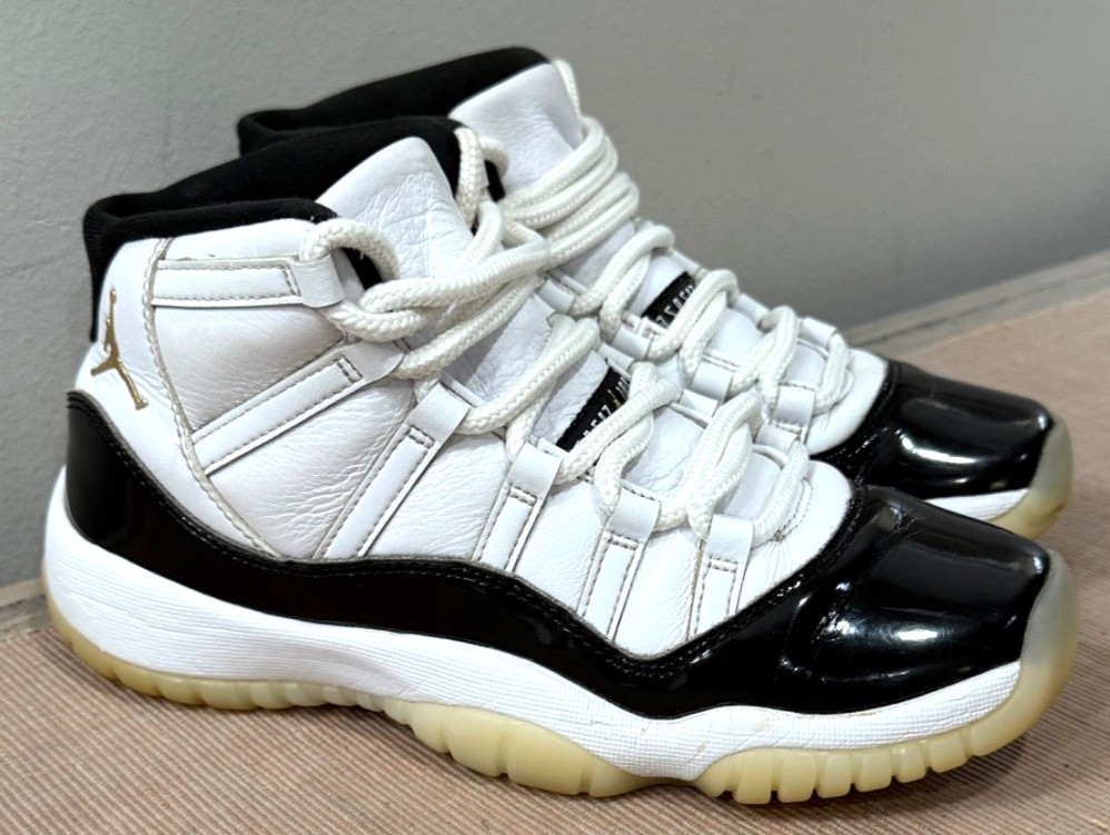 Nike Air Jordan 11 Retro Gratitude Defining Moments 378038-170 Youth Shoes 6.5Y