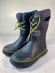 BOGS Arcata Lace Boots Youth Blue Insulated Winter – US 3