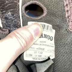 Durango Boots Youth Sz 11 M Brown Leather Buckaroo Cowboy Western