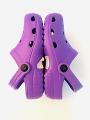 AirWalk Eva Purple Black Clogs Mules Shoes Kids 8.5 9 9.5