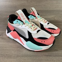 Puma Unisex Kids RS-X Spring Sneaker Shoes Multicolor 381959-01 Lace Up 5.5 C