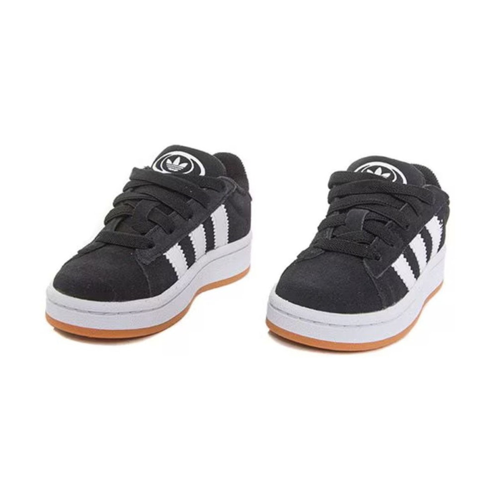 Adidas Campus 00 Elastic Core Black-Toddler Shoes_BLACK/WHITE/GUM JI4335-SIZE 5