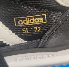 Adidas SL72 Core Black White NWT IH8078 Big Kids Size 5.5 Fits Women Size 6.5/7