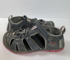 KEEN Seacamp II CNX Youth Sandals 1020702 Steel Gray/Rapture Rose – Youth Size 2