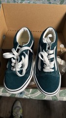 Vans Off the Wall Old Skool Multicolor Checkered Sneakers Kids Toddler Size 11