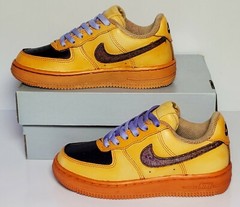 Nike Custom „PB & J Design“ Force 1 (PS) Kids Size 11.5 C New Box 314193 117